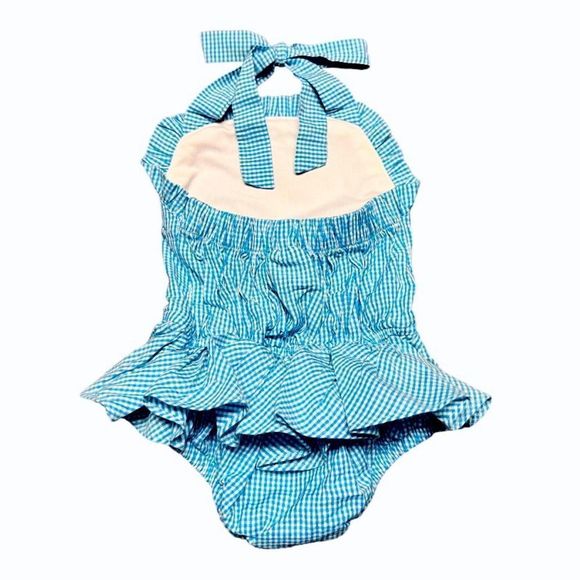 NWOT- MONOGRAMMABLE ONE PIECE SWIMSUIT|TODDLER|Sz 18 MONTHS  SKU-C-5 - Picture 2 of 6